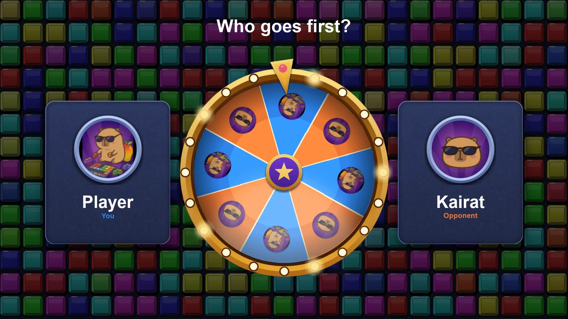 Who goes first? The 1v1 Duel wheel